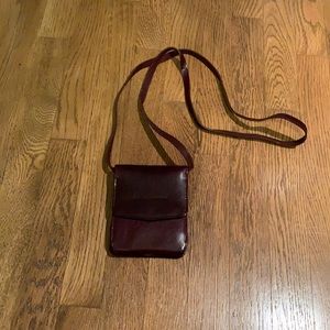 Leather purse- brown